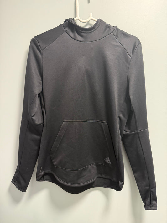 Adidas Climalite Performance Hoodie – Black -S-