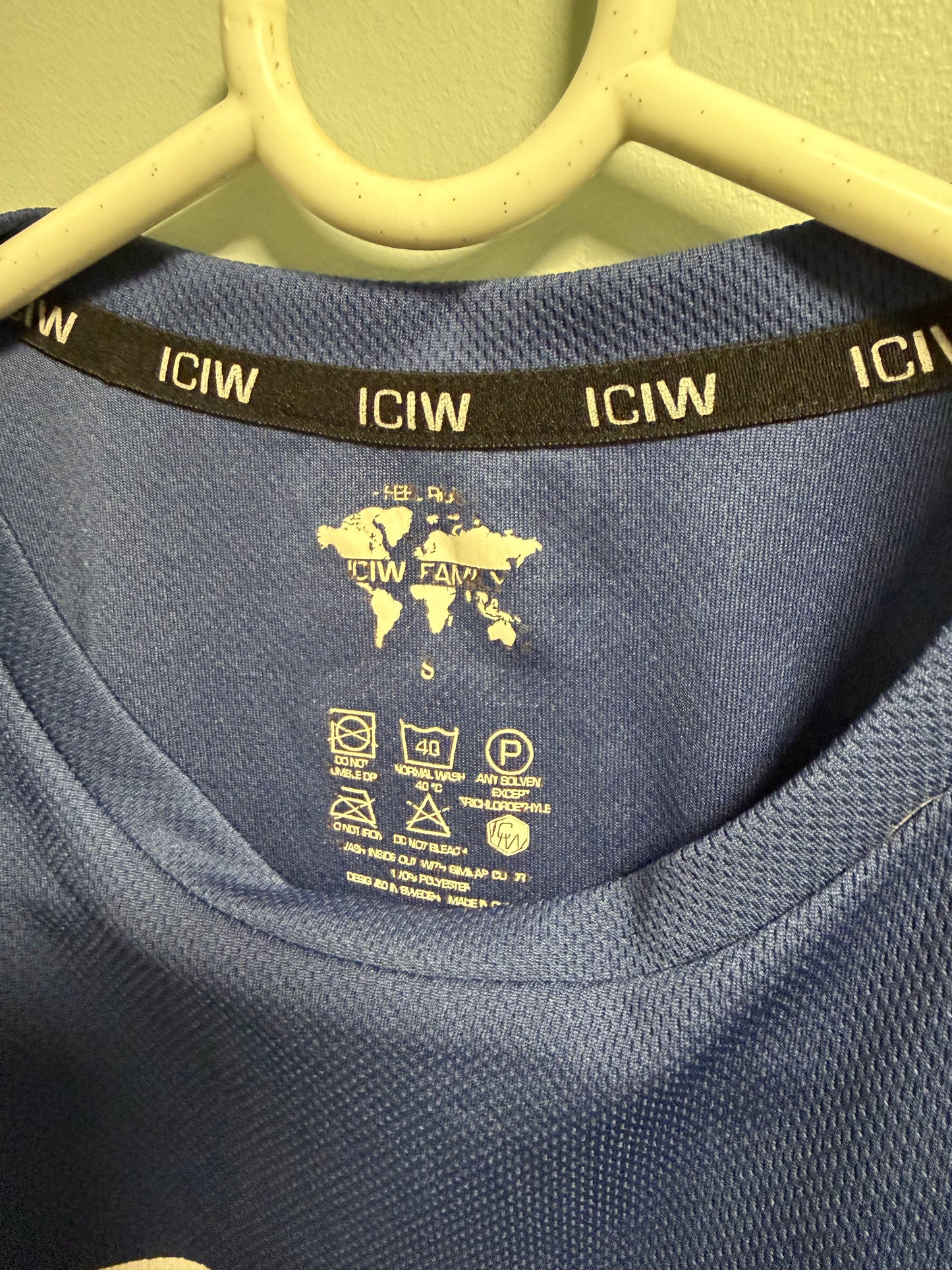 Sporta T-krekls ICANIWILL – Zils