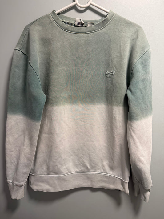 Pull&Bear STWD Ombre Sweatshirt Mint/White | XXS
