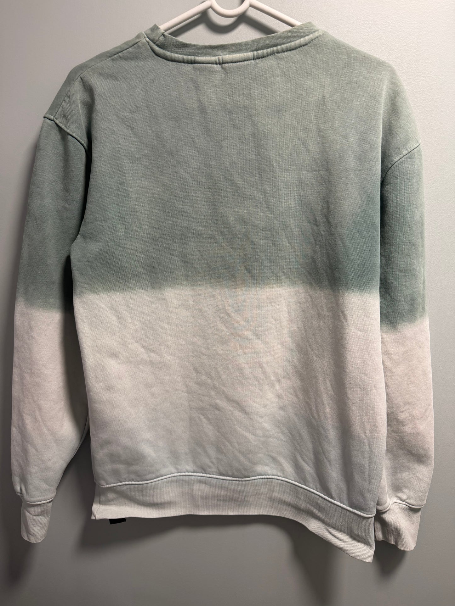 Pull&Bear STWD Ombre Sweatshirt Mint/White | XXS